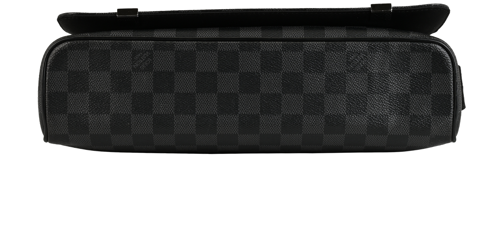 District GM, &pound;695, Handbags, Black, Canvas, Top view